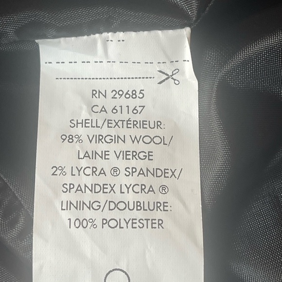 New! PENDLETON ULTRA 9' stretch wool black dress size 16 - Picture 9 of 13